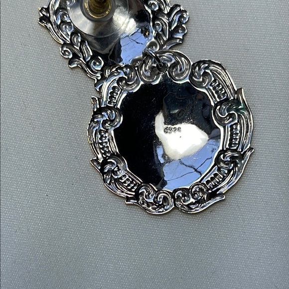 925 Elegant Gold and Silver Earrings - Picture 3 of 8